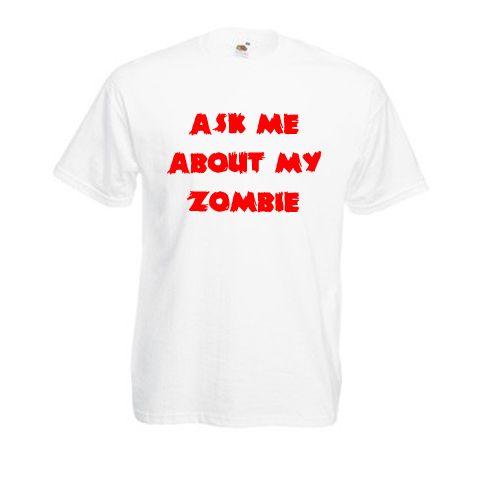 zombie flip shirt